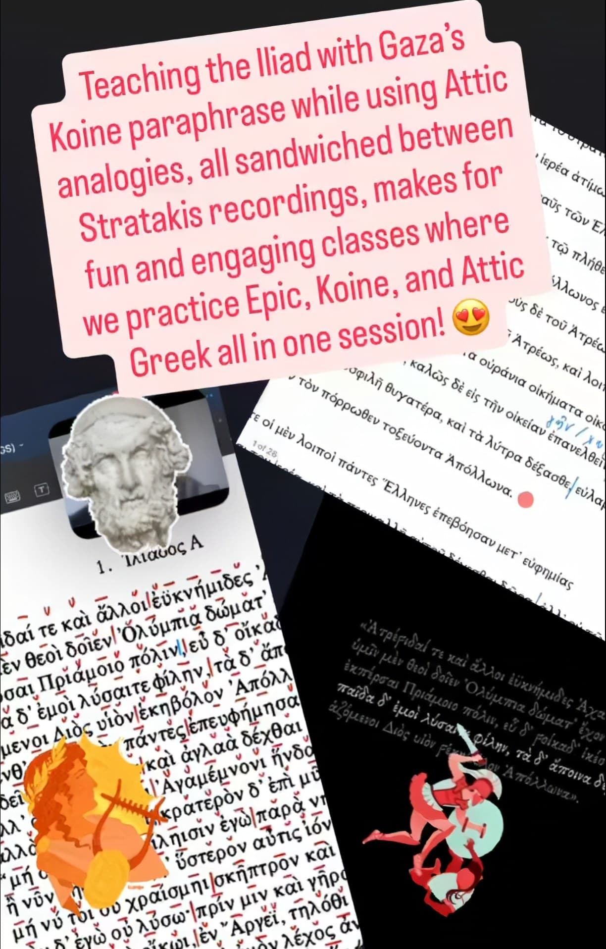 Ancient Greek School on TikTok